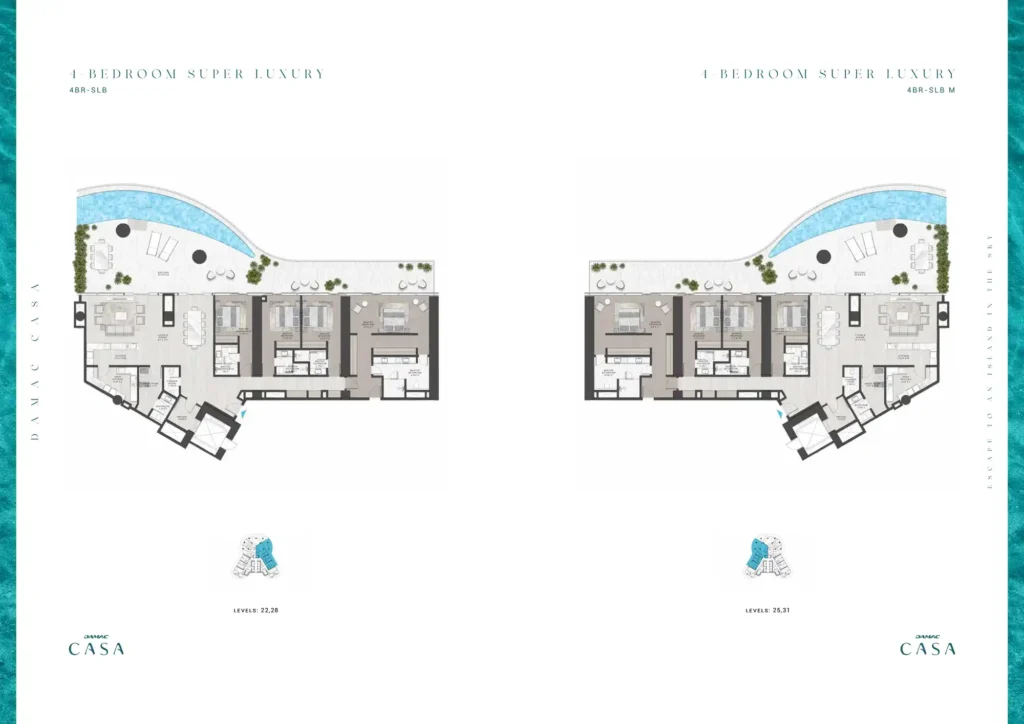 Planta 4 super Dormitorios SLB